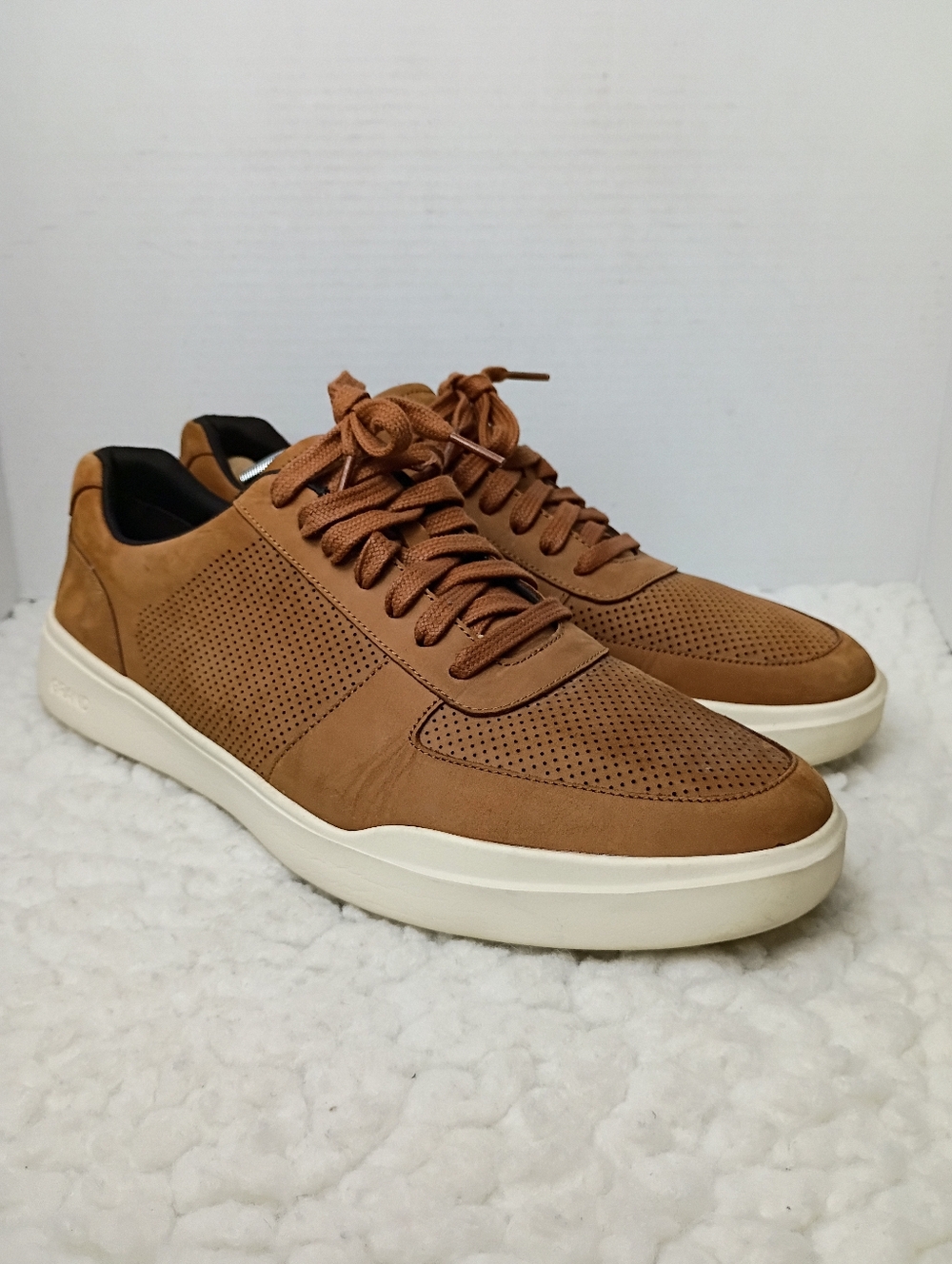 Cole Haan Grand Crosscourt Modern Tennis Sneaker Size 13 Brown Leather